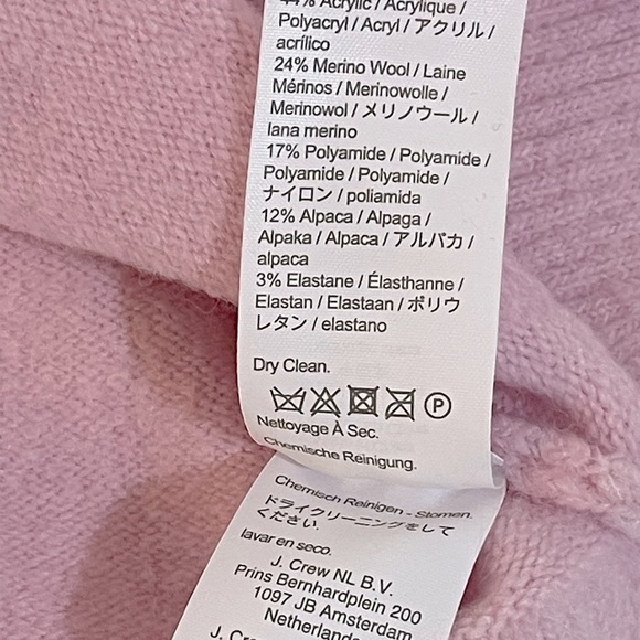 Jcrew new without tags, pink pullover sweater - Picture 5 of 6